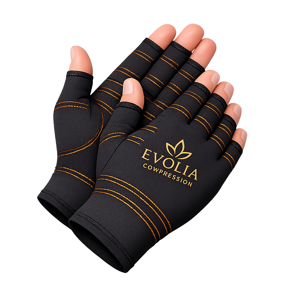 Copper Compression Gloves
