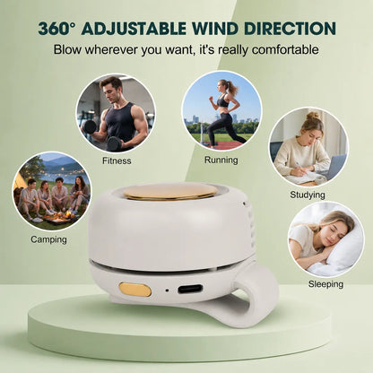 Portable Silent Mini Bladeless Electric Fan