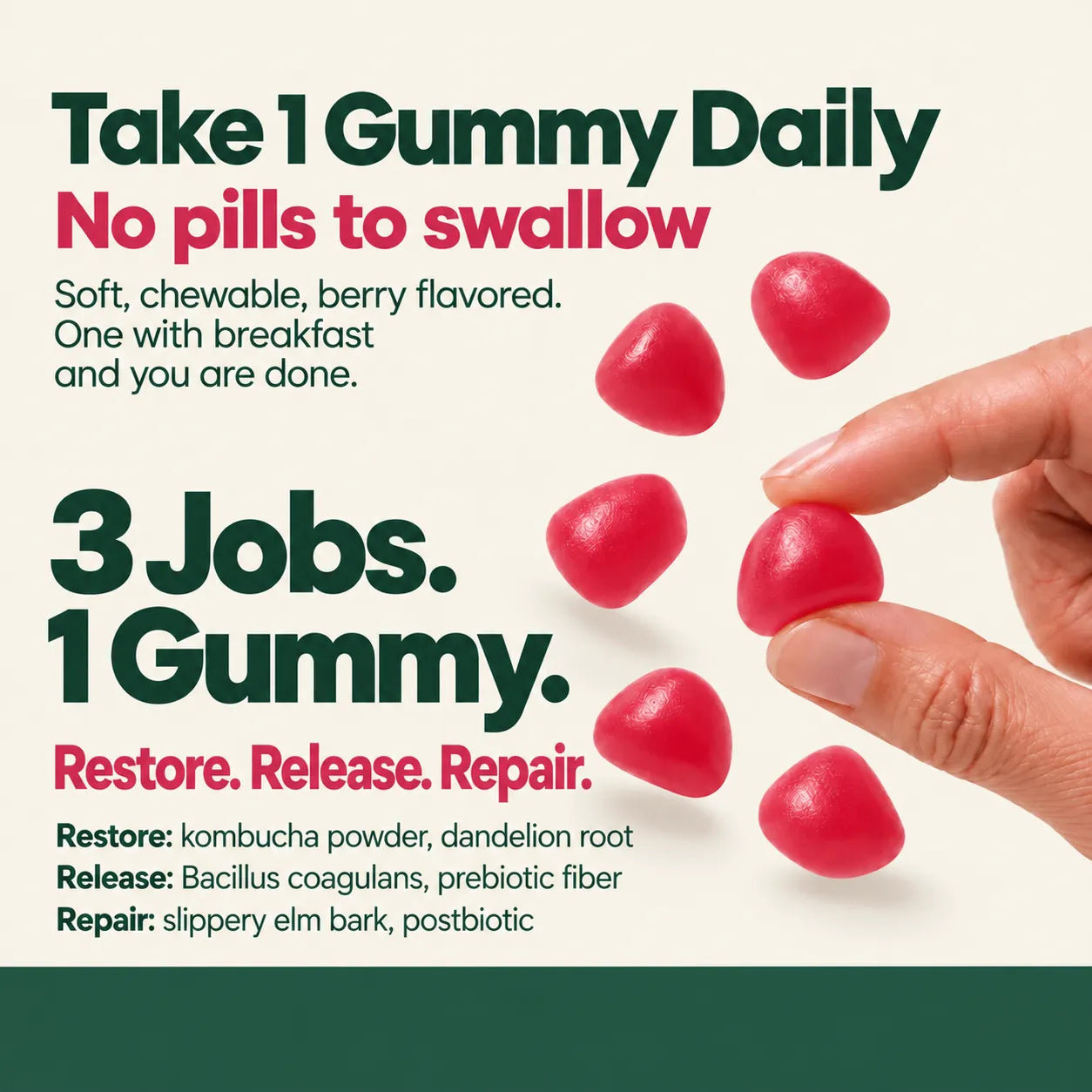 Probiotic Kombucha Gummies