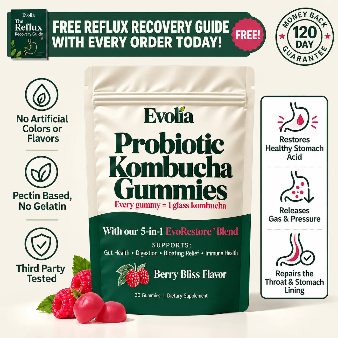Probiotic Kombucha Gummies