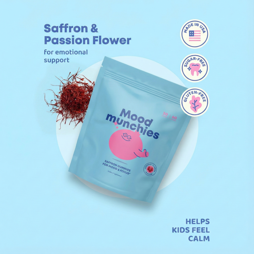 Saffron Calm Focus Gummies